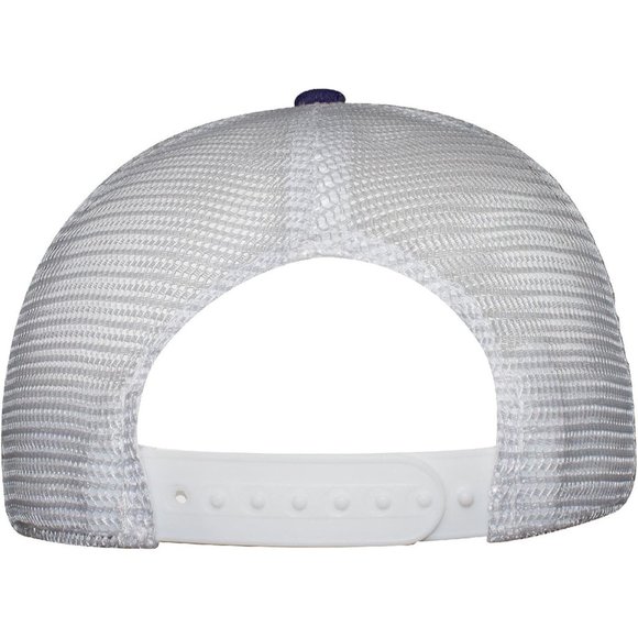Men Women White and Purple Cool Baseball Snapback Cap